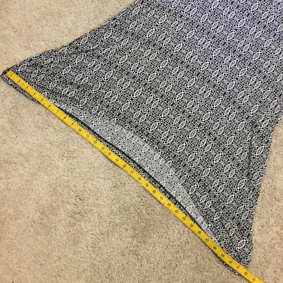 Jones New York Off the Shoulder Coastal Handkerchief Hem Top - Picture 13 of 15